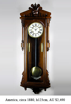 ansonia regulator wall clock