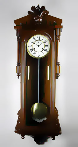 ansonia regulator wall clock