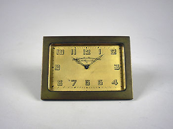 art deco desk clock