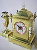 chogin garniture clock set