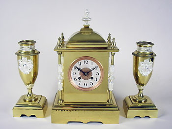 chogin garniture clock set