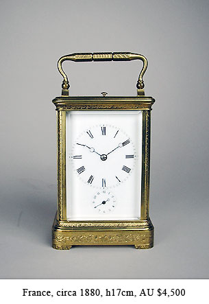 drocourt carriage clock
