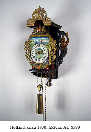 dutch zaanse wall clock