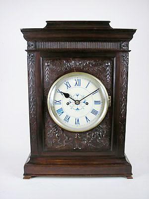 english fusee bracket clock