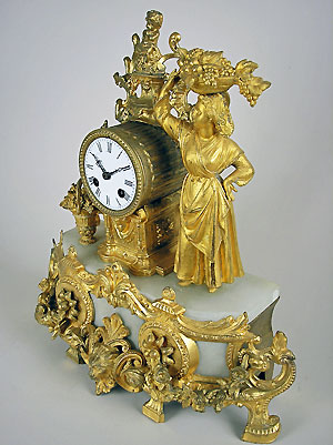 antique french mantel clock