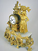 french figural mantel clock