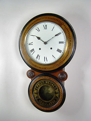 american figure 8 dial clock