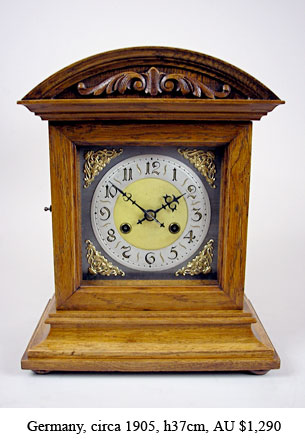 germany bracket clock