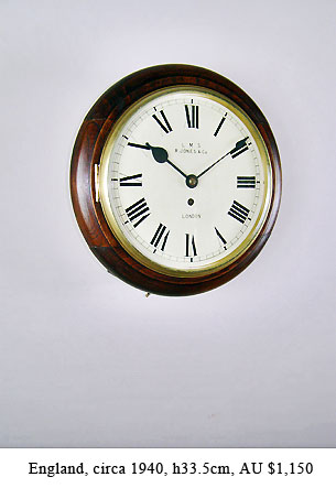 small english wall clock