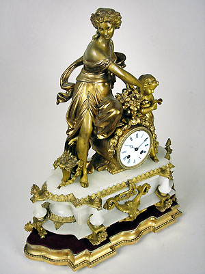 antique french mantle clock