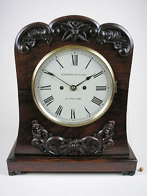 scottish fusee bracket clock