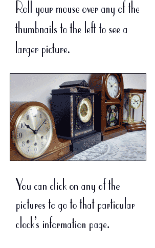 antique clocks in western australia