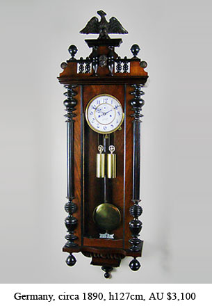 vienna regulator wall clock