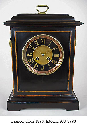 french mantel clock