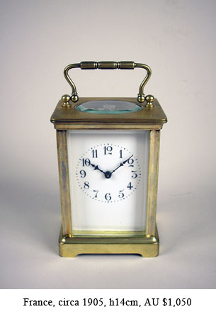 french carriage clock