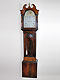 mahogany longcase clock