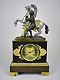 antique bronze clock