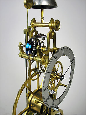 rare skeleton clock