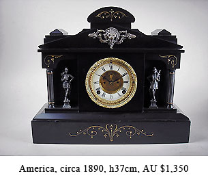 usa ansonia mantel clock