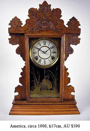 american welsh mantel clock